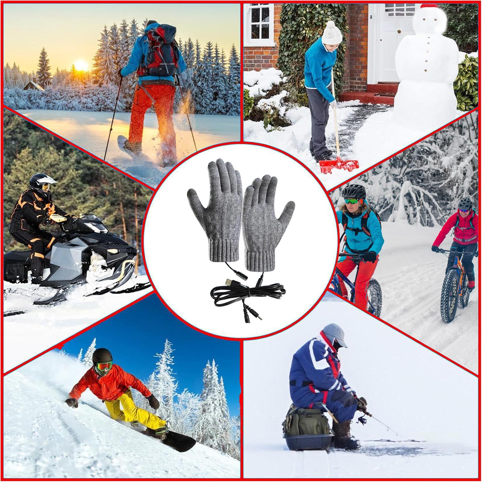 Heated Gloves Electric - Heated Gloves For Men Cold Weather