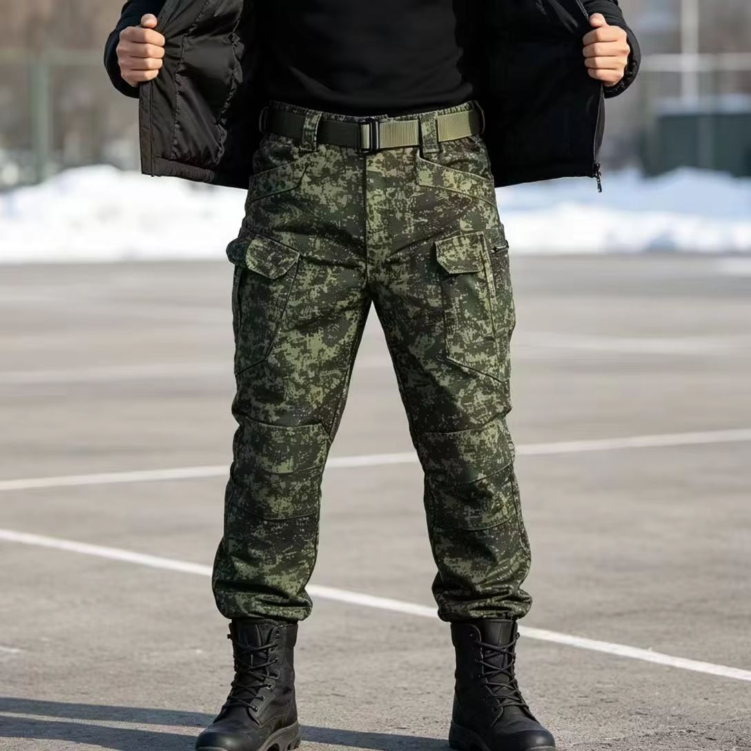 Men's Winter Fleece Cargo Pant - Winter Clothing Hiking 评论和价格