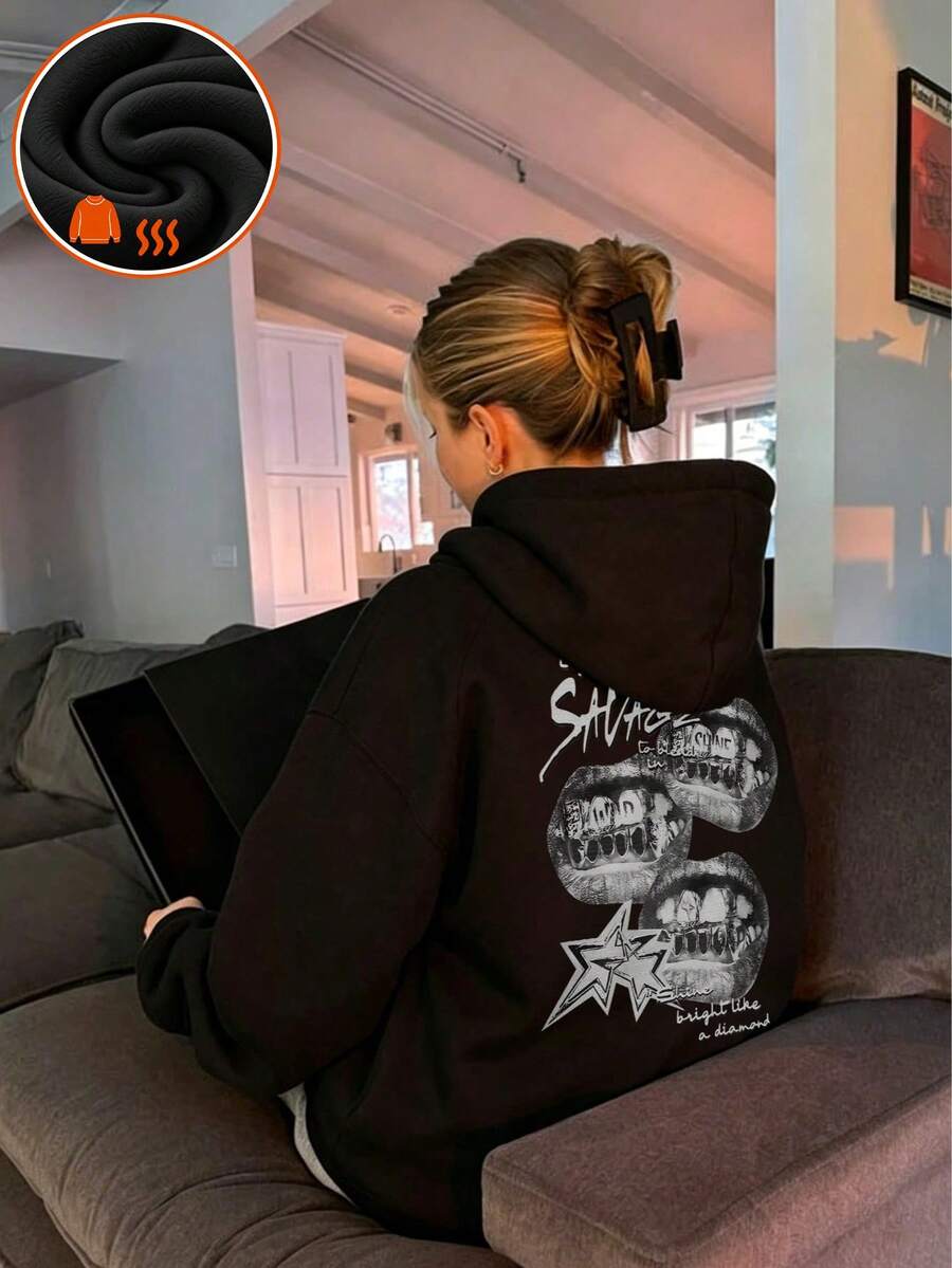 1pc Tween Girl Thermal Lined T - Winter Clothing Drawing 评论和价格