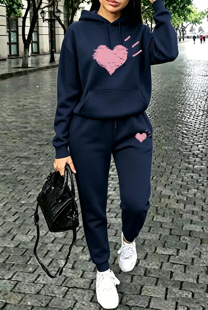 Womens Tracksuit Street Casual - Winter Clothing For Women 评论和价格