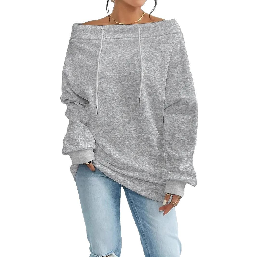 Women's Off Shoulder Loose Fit - Winter Clothing Drawing 评论和价格